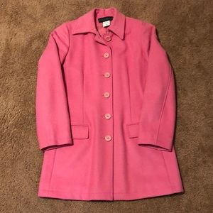 💕Pink fashionista peacoat